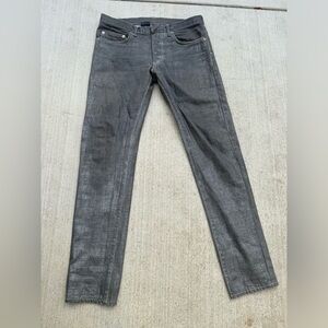 Dior Hedi Slimane Radioactive clawmark denim